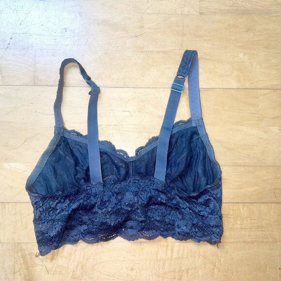 Cosabella Never Say Never Sweetie Bralette in Grey, Size Small 32C-D, 34A-B - Picture 5 of 9